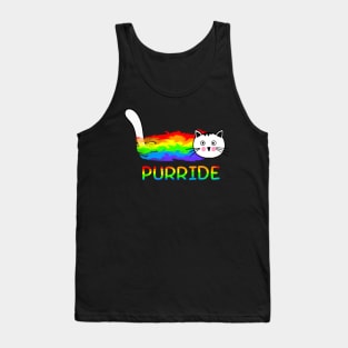 Purride LGBT Cat Tank Top